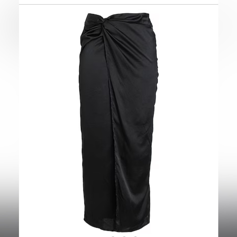 Topshop satin skirt